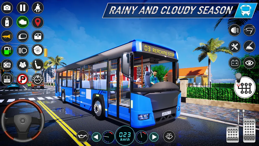 Скачать City Bus Simulator: Bus Games бесплатно — Безлимитные деньги и топливо — скриншот 5