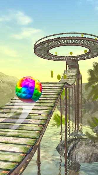 Скачать Rollance : Adventure Balls на Андроид с модом — Бесконечные жизни и монеты — скриншот 1