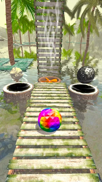 Скачать Rollance : Adventure Balls на Андроид с модом — Бесконечные жизни и монеты — скриншот 2