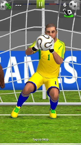 Football Game On — скачать мод: Без рекламы и всё открыто — скриншот 3 Football Game On — скачать мод: Без рекламы и всё открыто — скриншот 3