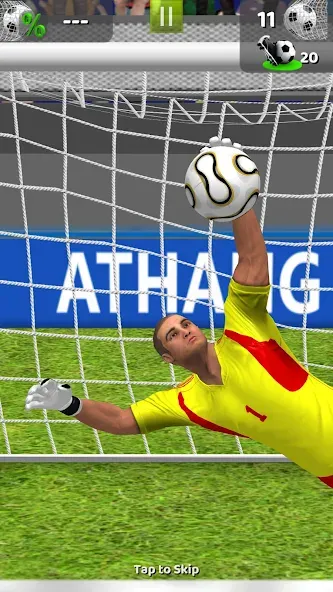 Football Game On — скачать мод: Без рекламы и всё открыто — скриншот 5 Football Game On — скачать мод: Без рекламы и всё открыто — скриншот 5