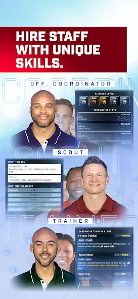 The Program: College Football (Мод: Безлимитные деньги и энергия) — скачать на Андроид — скриншот 5 The Program: College Football (Мод: Безлимитные деньги и энергия) — скачать на Андроид — скриншот 5