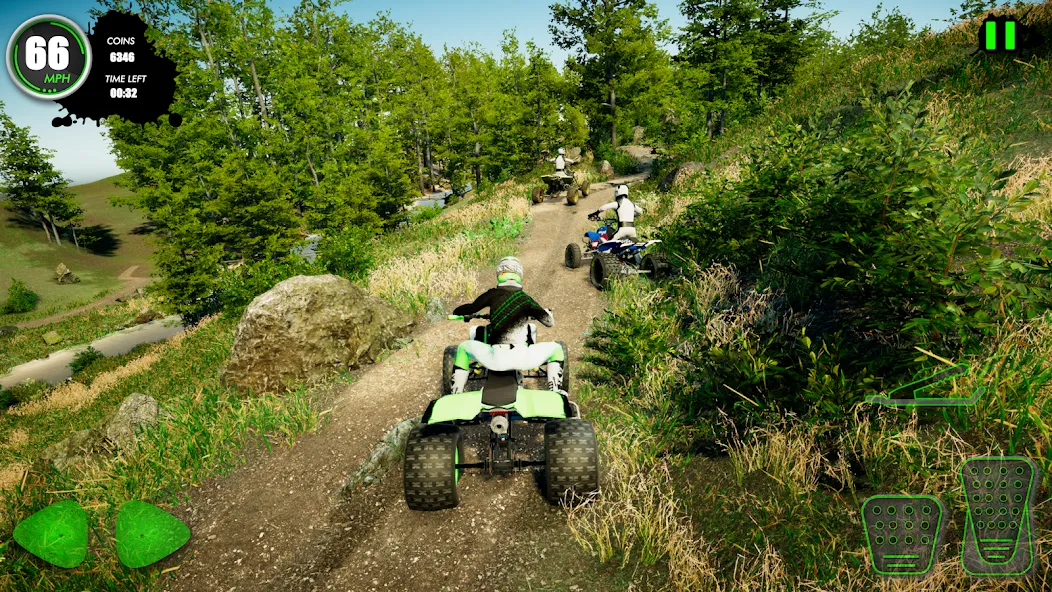 Atv Car Games Bike Offroad 4x4 — взломанная версия, Безлимитные деньги и топливо — скриншот 3