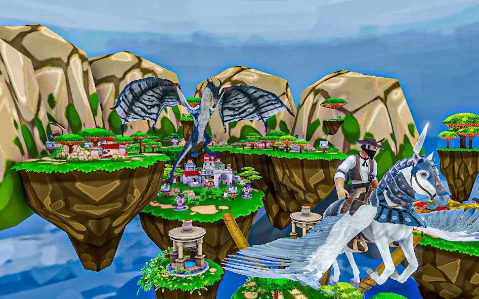 The Flying Horse: Unicorn взлом APK — Магические полёты и новые единороги — скриншот 1