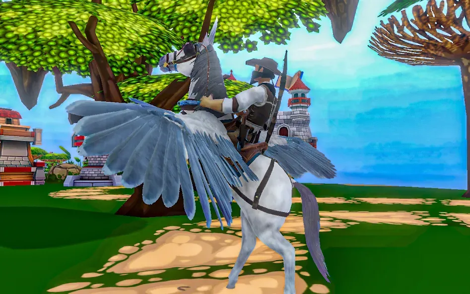 The Flying Horse: Unicorn взлом APK — Магические полёты и новые единороги — скриншот 2
