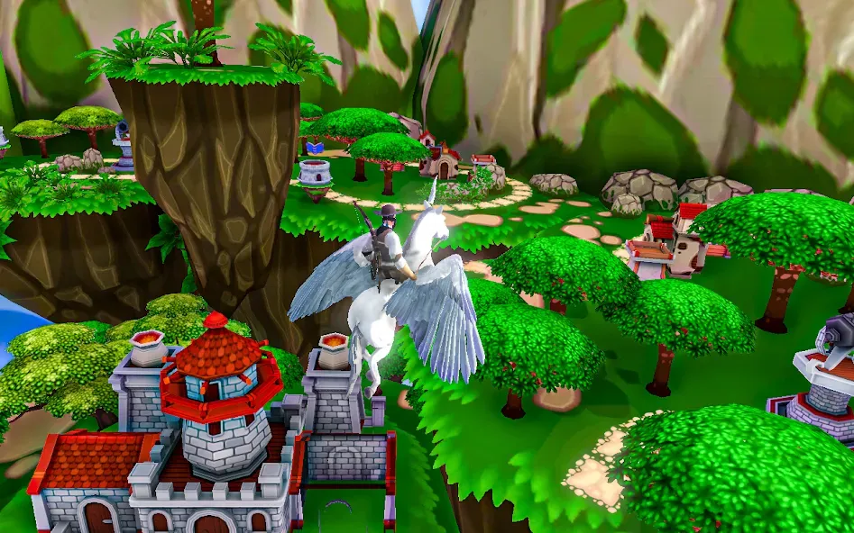 The Flying Horse: Unicorn взлом APK — Магические полёты и новые единороги — скриншот 5