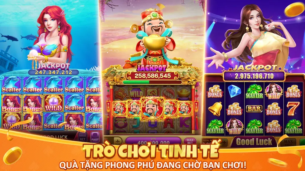 VIP8888 Play - Sòng Bạc ONLINE — последняя версия с модом (Безлимитные монеты и все игры открыты) — скриншот 5