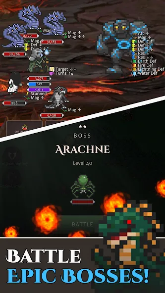 Hero of Aethric взломанный APK — Бесконечная энергия и мощное снаряжение — скриншот 2