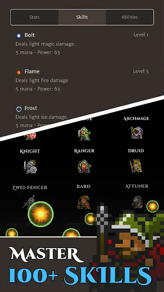 Hero of Aethric взломанный APK — Бесконечная энергия и мощное снаряжение — скриншот 4