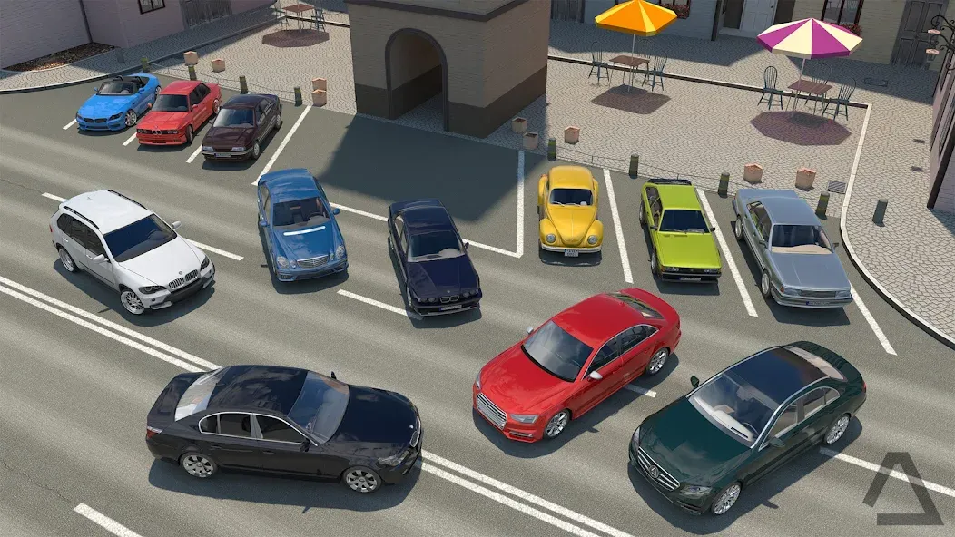 Driving Zone: Germany — взломанная версия, Безлимитные деньги и топливо — скриншот 3
