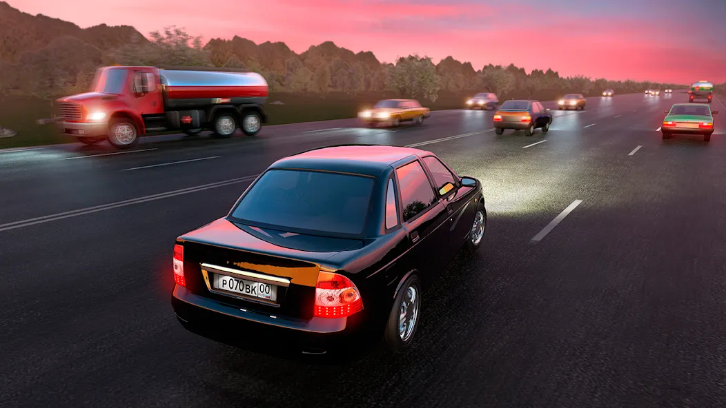 Driving Zone: Russia на телефон — скачать мод: Безлимитные деньги и все машины открыты — скриншот 2 Driving Zone: Russia на телефон — скачать мод: Безлимитные деньги и все машины открыты — скриншот 2