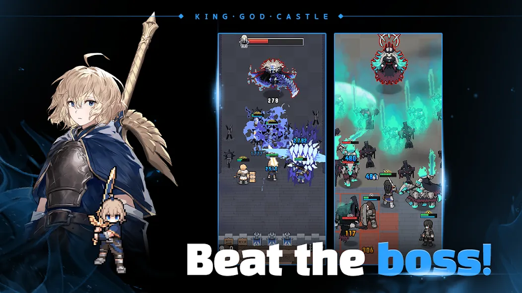 King God Castle MOD APK скачать на Андроид — Безлимитные ресурсы и алмазы — скриншот 5