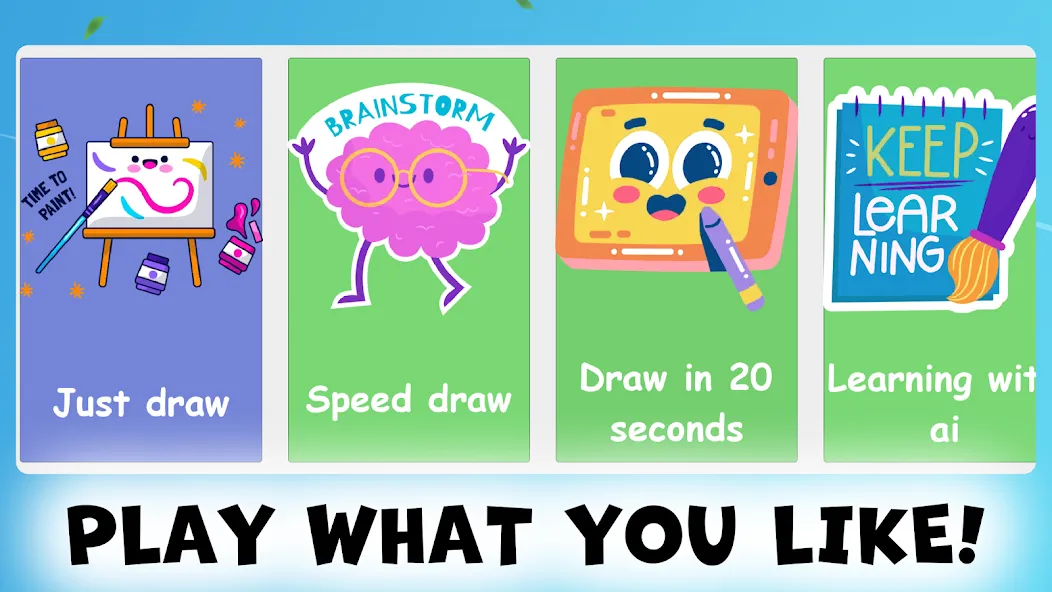 Скачать Draw It. Easy Draw Quick Game Mod APK — Быстрое рисование без ограничений — скриншот 3