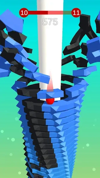 Stack Ball - Crash Platforms бесплатно на Андроид — мод: Без рекламы и бесконечные жизни — скриншот 1 Stack Ball - Crash Platforms бесплатно на Андроид — мод: Без рекламы и бесконечные жизни — скриншот 1