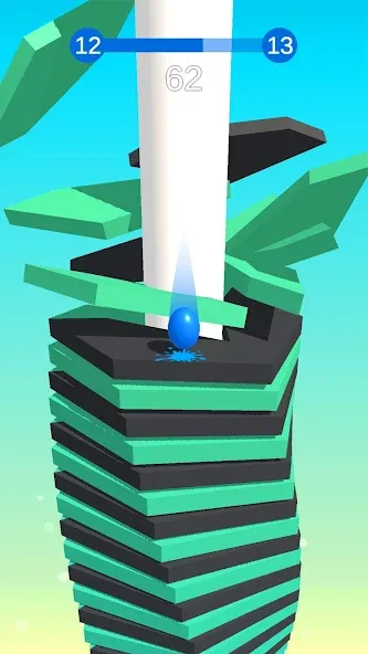 Stack Ball - Crash Platforms бесплатно на Андроид — мод: Без рекламы и бесконечные жизни — скриншот 5 Stack Ball - Crash Platforms бесплатно на Андроид — мод: Без рекламы и бесконечные жизни — скриншот 5