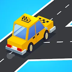 Скачать взлом Taxi Run: Traffic Driver — Безлимитные деньги и топливо