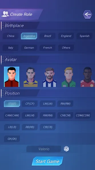 Football Rising Star мод на Андроид: Безлимитные деньги и энергия — скриншот 5 Football Rising Star мод на Андроид: Безлимитные деньги и энергия — скриншот 5