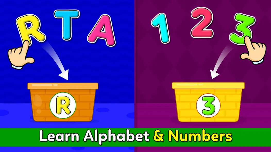 Скачать Toddler Games for 2-3 Year Old Mod APK — Разблокированы все развивающие игры — скриншот 1