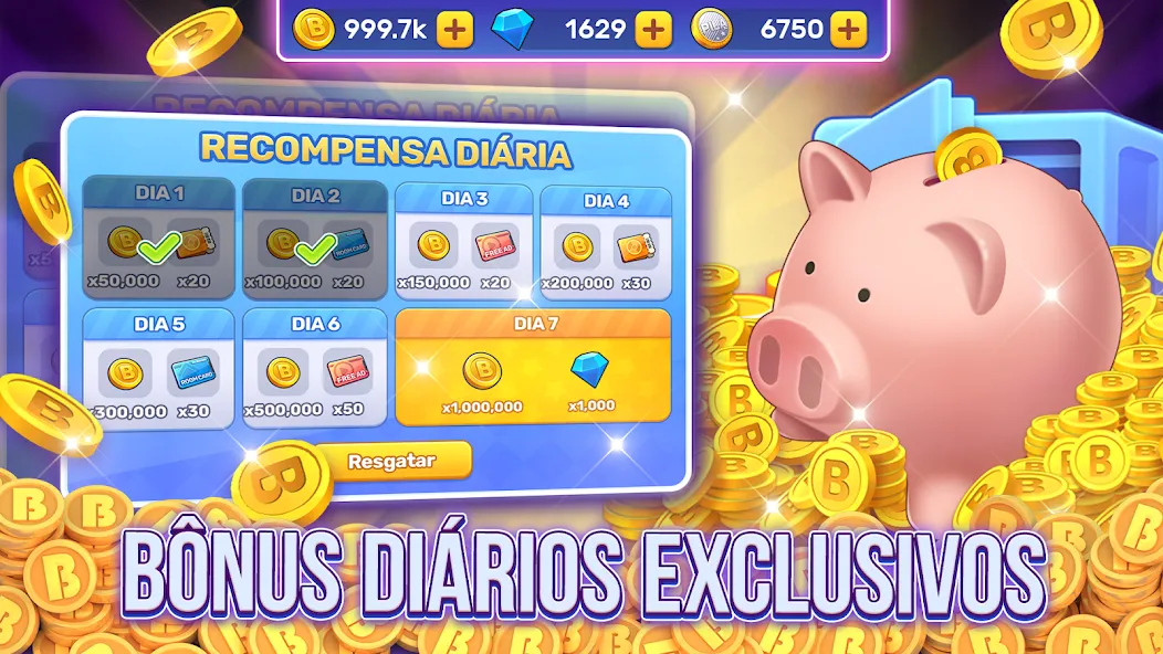 Скачать Bacana Games: Buraco & Slots мод — Безлимитные монеты и бонусы — скриншот 4
