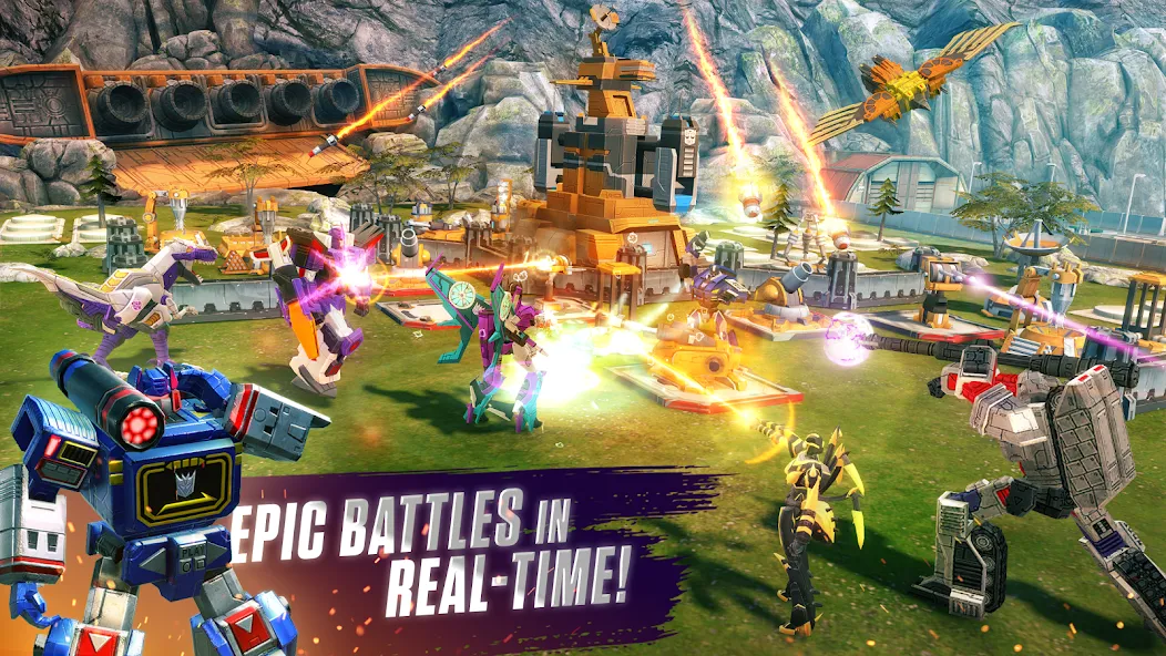 TRANSFORMERS: Earth Wars — скачать мод: Безлимитные ресурсы и улучшения — скриншот 2 TRANSFORMERS: Earth Wars — скачать мод: Безлимитные ресурсы и улучшения — скриншот 2