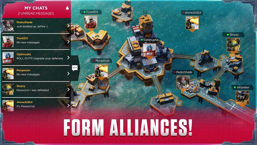 Скачать Transformers: Earth Wars Beta Mod APK — Безлимитные ресурсы и открыты герои — скриншот 5 Скачать Transformers: Earth Wars Beta Mod APK — Безлимитные ресурсы и открыты герои — скриншот 5