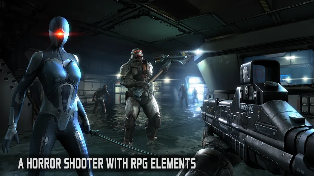 Dead Effect 2 на телефон — скачать мод: Много денег и всё открыто — скриншот 3