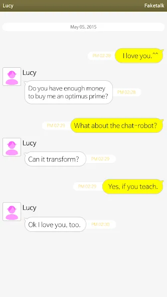 Faketalk - Chatbot взлом APK — Умный чат-бот без ограничений — скриншот 2 Faketalk - Chatbot взлом APK — Умный чат-бот без ограничений — скриншот 2