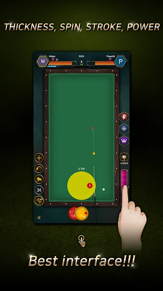 Real Billiards Battle - carom на телефон — скачать мод: Без рекламы и все столы открыты — скриншот 3 Real Billiards Battle - carom на телефон — скачать мод: Без рекламы и все столы открыты — скриншот 3