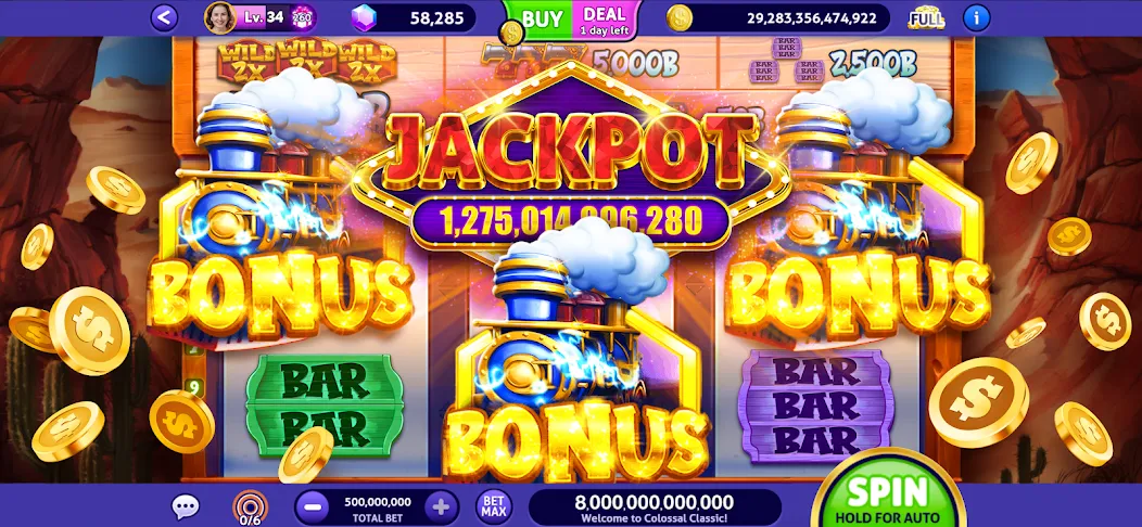 Club Vegas Slots Casino Games (Мод: Безлимитные монеты и открыты бонусы) — скачать на Андроид — скриншот 4 Club Vegas Slots Casino Games (Мод: Безлимитные монеты и открыты бонусы) — скачать на Андроид — скриншот 4