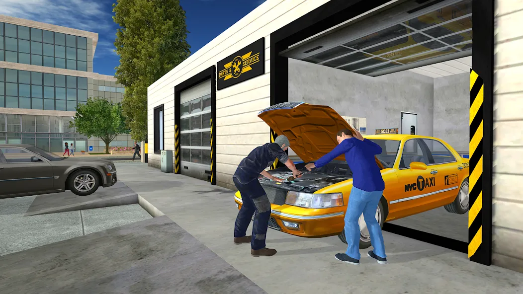 Скачать Taxi Game 2 на Андроид с модом — Безлимитные деньги и топливо — скриншот 4