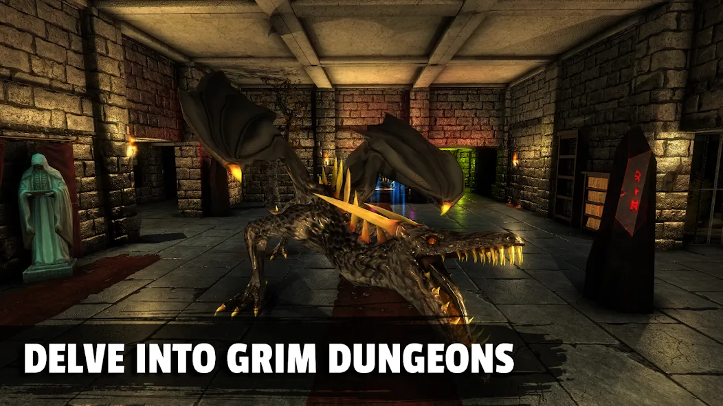 Moonshades RPG Dungeon Crawler (Мод: Безлимитные ресурсы и мощное снаряжение) — скачать на Андроид — скриншот 3