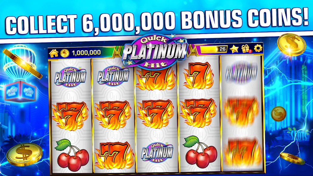 Скачать мод Quick Hit Casino Slot Games — Безлимитные монеты и джекпоты — скриншот 2 Скачать мод Quick Hit Casino Slot Games — Безлимитные монеты и джекпоты — скриншот 2