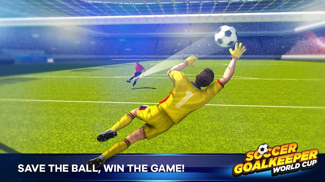 Soccer Goalkeeper Games 2024 мод на Андроид: Безлимитные деньги и энергия — скриншот 5 Soccer Goalkeeper Games 2024 мод на Андроид: Безлимитные деньги и энергия — скриншот 5