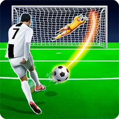 Shoot Goal - Soccer Games 2022 взломанный APK — Безлимитные монеты и открытые уровни