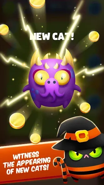 Cat Evolution Clicker взломанный APK — Безлимитные деньги и алмазы — скриншот 3 Cat Evolution Clicker взломанный APK — Безлимитные деньги и алмазы — скриншот 3