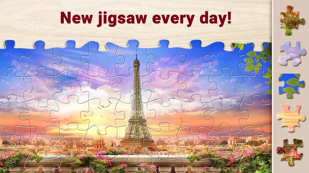 Magic Jigsaw Puzzles－Games HD MOD APK: Безлимитные подсказки и все пазлы открыты — скриншот 2