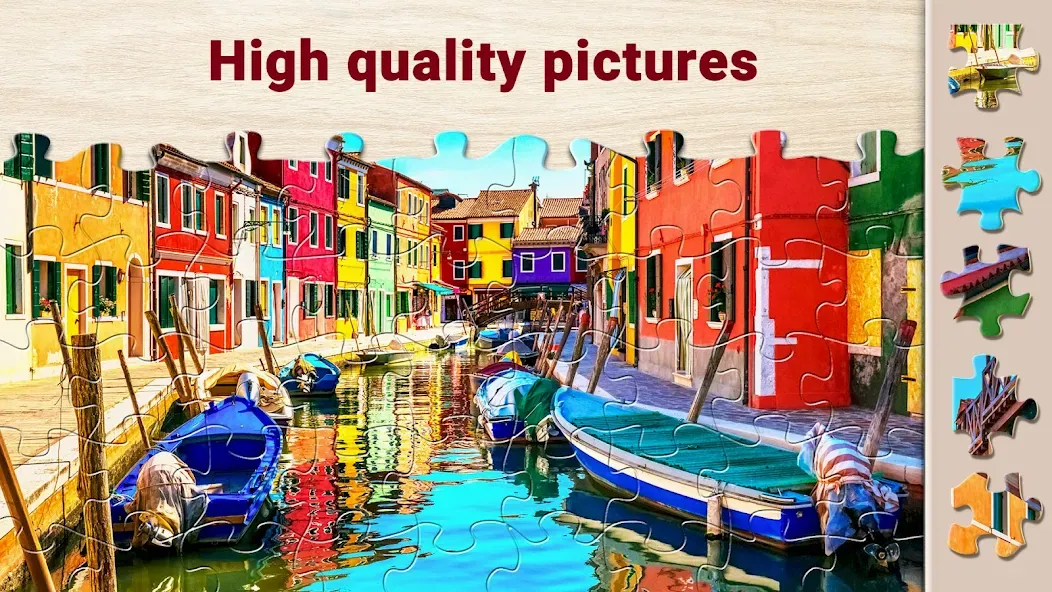 Magic Jigsaw Puzzles－Games HD MOD APK: Безлимитные подсказки и все пазлы открыты — скриншот 3
