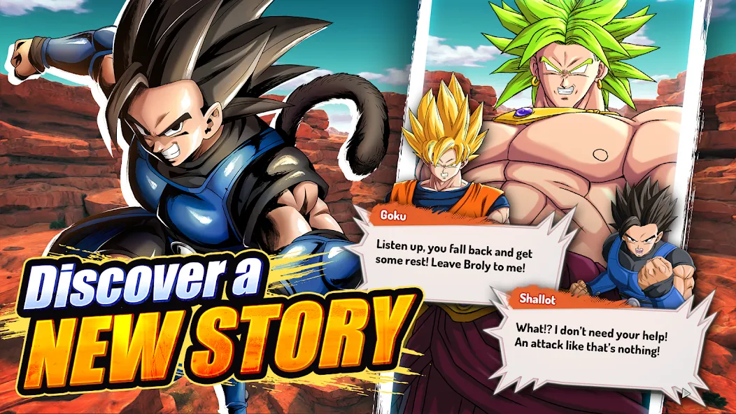DRAGON BALL LEGENDS MOD APK скачать на Андроид — Безлимитные ресурсы и прокачка героев — скриншот 4 DRAGON BALL LEGENDS MOD APK скачать на Андроид — Безлимитные ресурсы и прокачка героев — скриншот 4