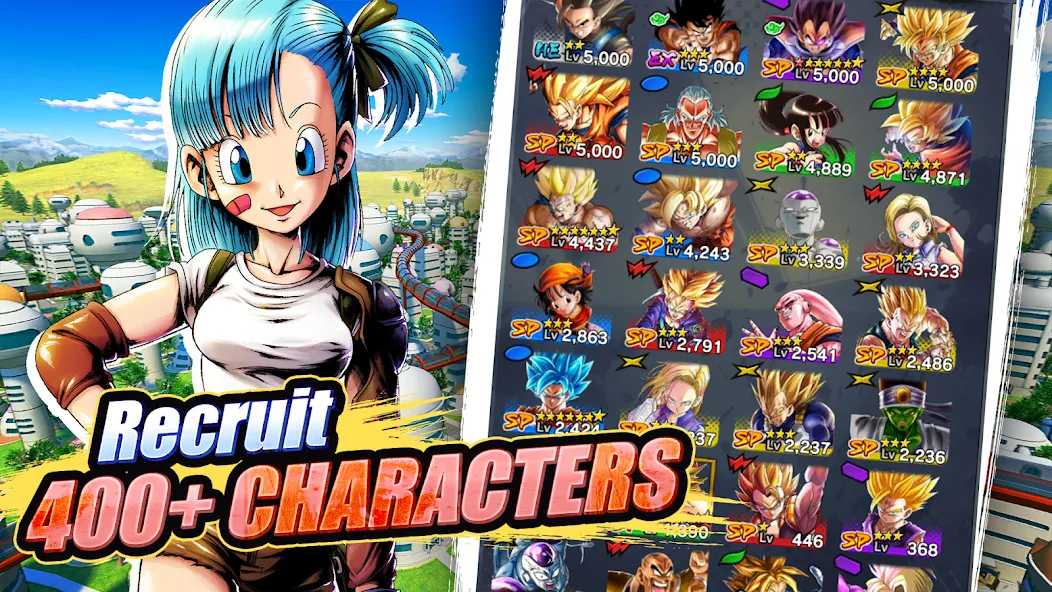 DRAGON BALL LEGENDS MOD APK скачать на Андроид — Безлимитные ресурсы и прокачка героев — скриншот 5 DRAGON BALL LEGENDS MOD APK скачать на Андроид — Безлимитные ресурсы и прокачка героев — скриншот 5