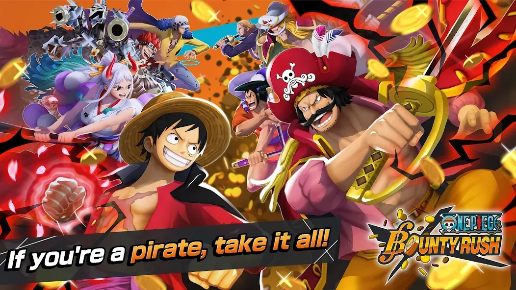 ONE PIECE Bounty Rush бесплатно на Андроид — мод: Безлимитные деньги и алмазы — скриншот 1 ONE PIECE Bounty Rush бесплатно на Андроид — мод: Безлимитные деньги и алмазы — скриншот 1