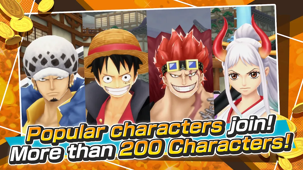 ONE PIECE Bounty Rush бесплатно на Андроид — мод: Безлимитные деньги и алмазы — скриншот 3 ONE PIECE Bounty Rush бесплатно на Андроид — мод: Безлимитные деньги и алмазы — скриншот 3