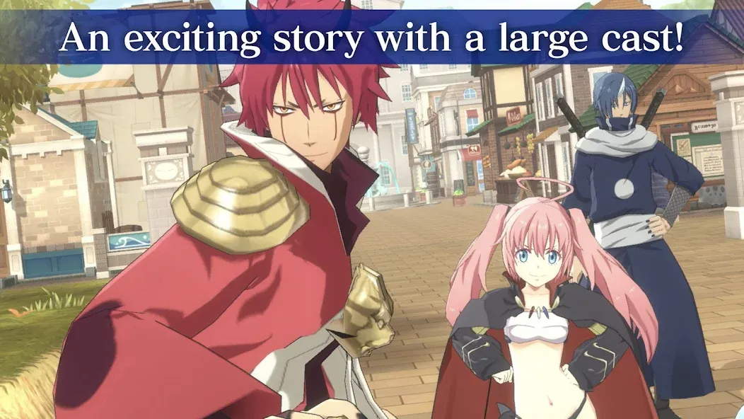 SLIME - ISEKAI Memories MOD APK: Безлимитные ресурсы и много наград — скриншот 1