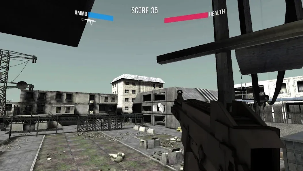VR FPS взломанный APK — Безлимитные патроны и здоровье — скриншот 1 VR FPS взломанный APK — Безлимитные патроны и здоровье — скриншот 1