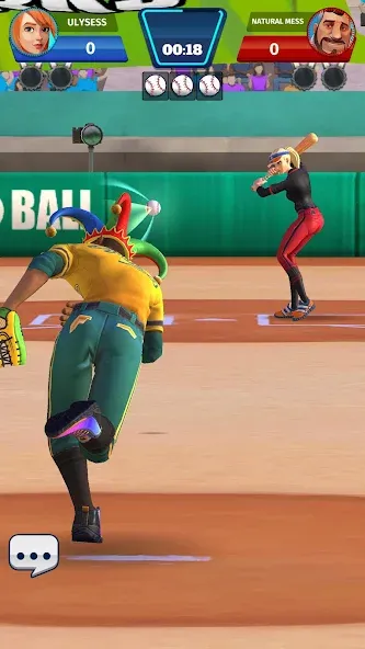 Baseball Club: PvP Multiplayer (Мод: Безлимитные деньги и усиленные игроки) — скачать на Андроид — скриншот 2 Baseball Club: PvP Multiplayer (Мод: Безлимитные деньги и усиленные игроки) — скачать на Андроид — скриншот 2