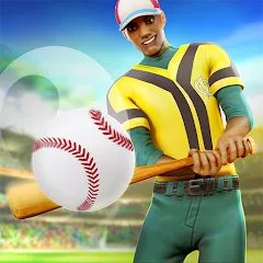Baseball Club: PvP Multiplayer (Мод: Безлимитные деньги и усиленные игроки) — скачать на Андроид