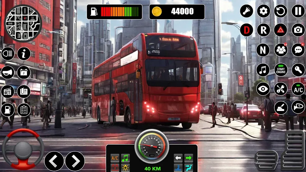Скачать Bus Simulator 3D Bus Games последней версии — Безлимитные деньги и топливо — скриншот 4 Скачать Bus Simulator 3D Bus Games последней версии — Безлимитные деньги и топливо — скриншот 4