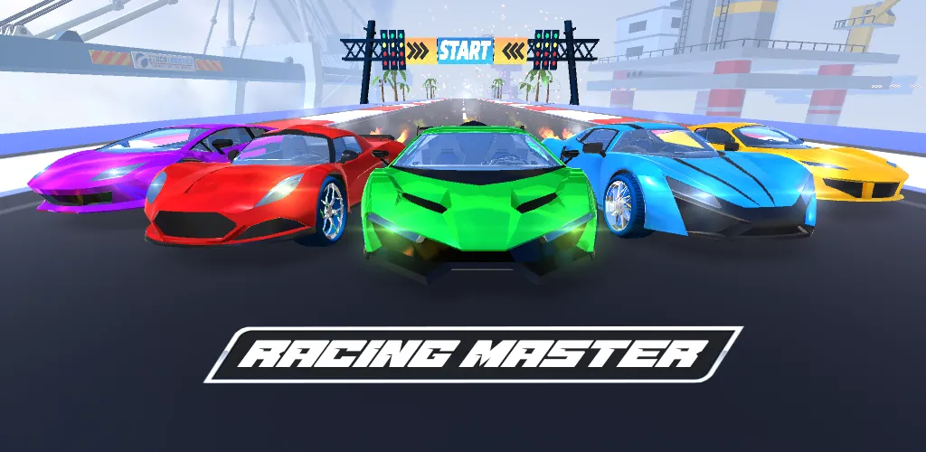 Car Race 3D - Racing Master — последняя версия с модом (Безлимитные деньги и все машины открыты) — скриншот 4 Car Race 3D - Racing Master — последняя версия с модом (Безлимитные деньги и все машины открыты) — скриншот 4