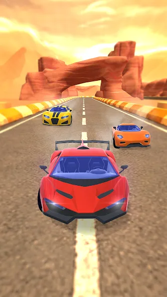Car Driving Master Racing 3D бесплатно на Андроид — мод: Безлимитные деньги и все машины открыты — скриншот 3