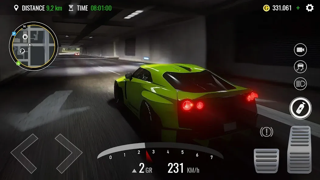 Traffic Driving Car Simulator MOD APK: Безлимитные деньги и топливо — скриншот 4