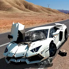Driving Simulator: Car Crash на телефон — скачать мод: Безлимитные деньги и улучшенные автомобили